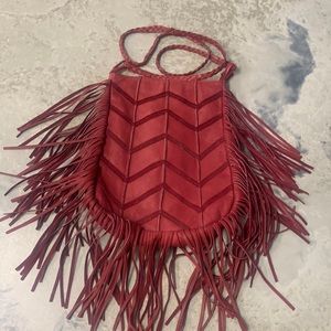 Cut n’ Paste fringe handbag